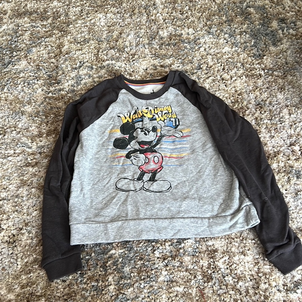 Disney Parks girls sweatshirt size L